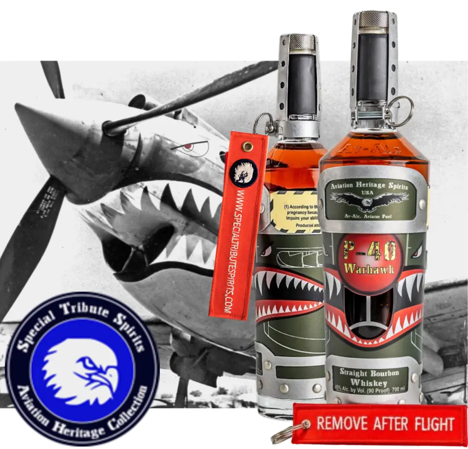 STS Curtiss P-40 "Sharkmouth" - Texas Straight Bourbon Whiskey