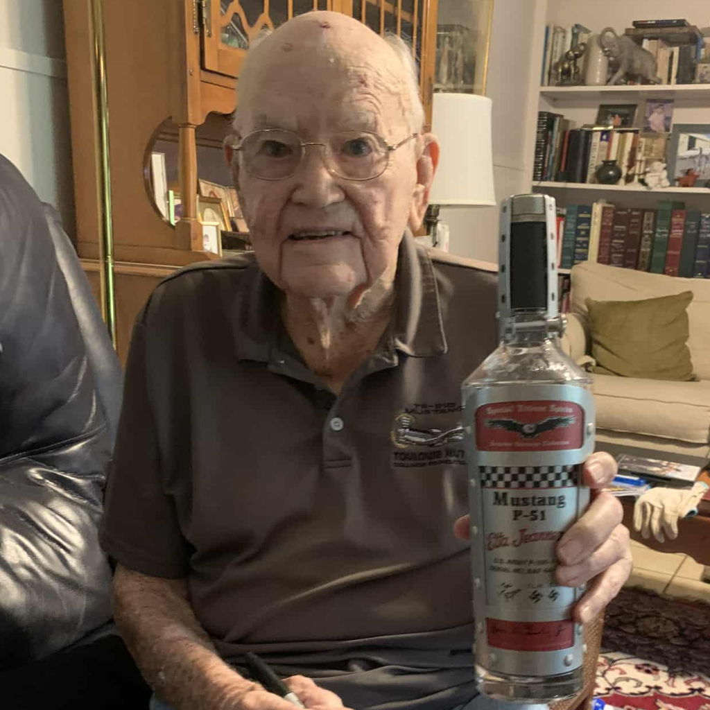 Lt. Col. Huie Lamb "Etta Jeanne II" P-51D Decanter